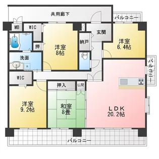 アフロディーテ【7階】の間取り