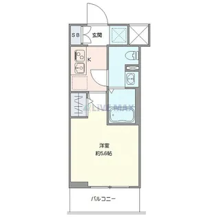 ジェノヴィア天王台【3階】の間取り