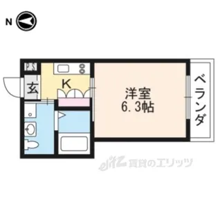 クレアラ・クーオ【4階】の間取り