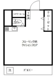 四谷プリンスマンション【4階】の間取り