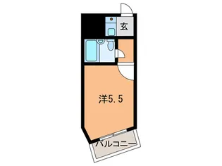 ライオンズマンション神戸元町第2【12階】の間取り