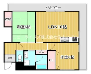 グランフォルム彩都【2階】の間取り
