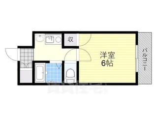 コスモセブン【1階】の間取り