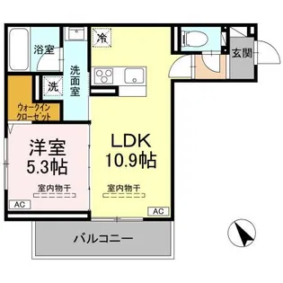 D-Luminare A【2階】の間取り