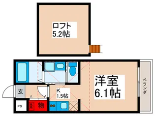 ガレットハウス【1階】の間取り