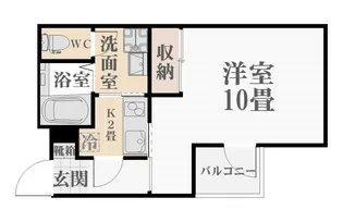 The stars mansion korimoto【2階】の間取り