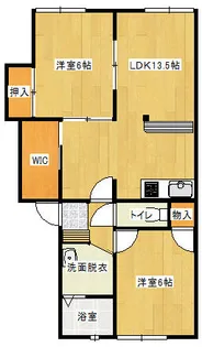 グレイスアベニュー【1階】の間取り