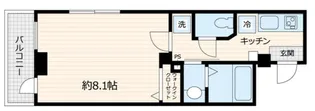ミカーサ月島【3階】の間取り