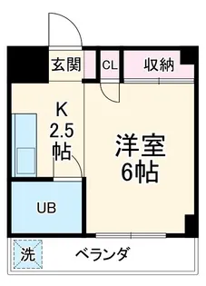 クレール日吉【3階】の間取り