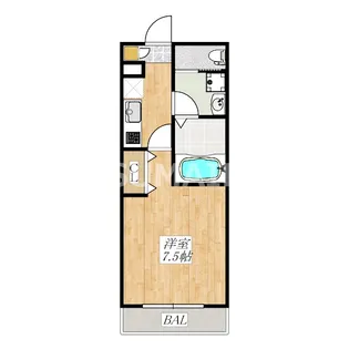 ジーメゾン与野本町西【2階】の間取り