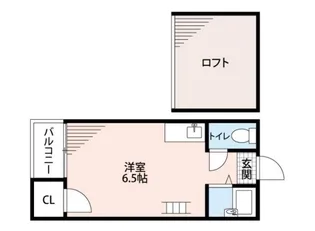 マキシム名島【1階】の間取り