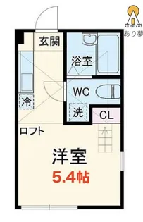 ハーミットクラブハウス弘明寺II【1階】の間取り