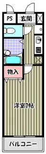 ビオス白鷺【2階】の間取り