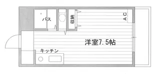 プレアール大供【5階】の間取り