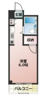 ヴェルドミール【3階】の間取り