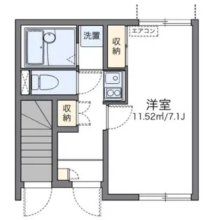 レオネクストグラティテュードI【1階】の間取り
