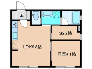 Hus Rika【2階】の間取り