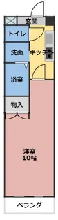 江戸橋利平治マンション【2階】の間取り
