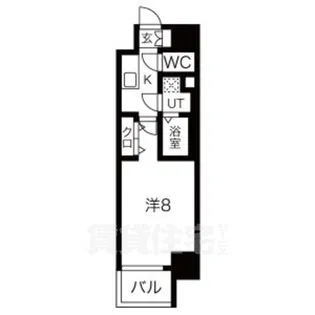 エスリード金山リュクス【5階】の間取り