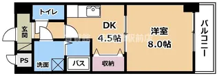 ジラソーレ【6階】の間取り