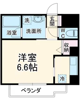 アスヴェル京都西京極【3階】の間取り