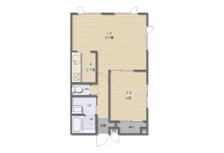 シムII【3階】の間取り