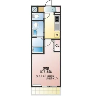 グランシャリオ【2階】の間取り
