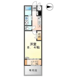Bluebell 菊陽【1階】の間取り