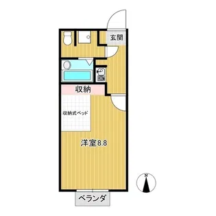LOFT573【2階】の間取り