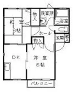 ドミトリー蒼海【1階】の間取り