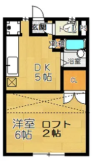 ウッドビレッジ【1階】の間取り