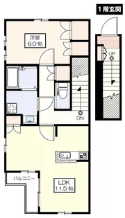 ラフォーレ吉祥寺【2階】の間取り