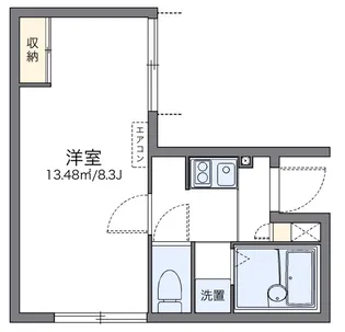 神奈川県横浜市青葉区恩田町【アパート】の間取り