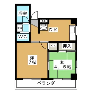 メゾン梅沢【3階】の間取り