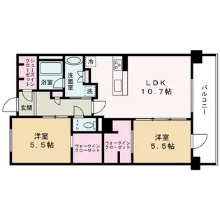 大阪府大阪市北区中崎2【マンション】の間取り