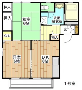 アニバーサリーOHTA【2階】の間取り