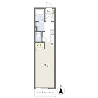 カーサアリエッタ【2階】の間取り