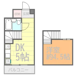 ピアチェーレヴィーナの間取り