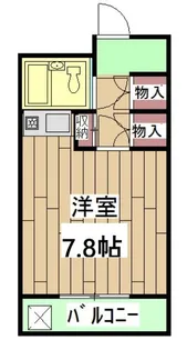 プロスパーズD・C【3階】の間取り