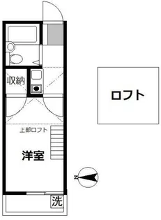 レオパレスクワハラ【2階】の間取り