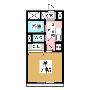 KYハウス【1階】の間取り