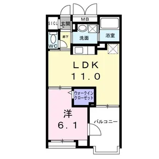 グレース【2階】の間取り
