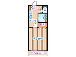 アヴォンリー萩【3階】の間取り