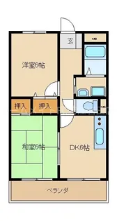グランメゾン浅田2【2階】の間取り