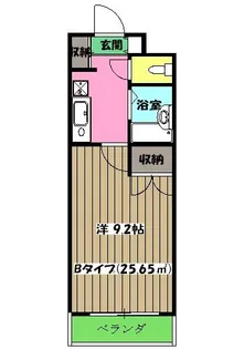 グランジュールMK【2階】の間取り