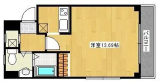 コレージュ【4階】の間取り