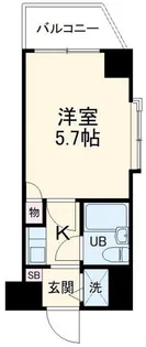 クリオ南林間壱番館【5階】の間取り