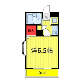 1Kの間取り画像