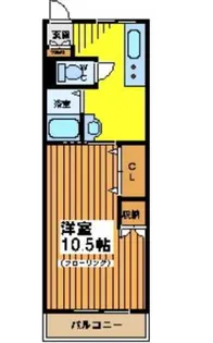 パインフラット【4階】の間取り