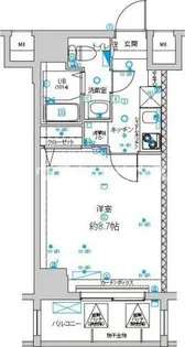 グランドパーク親水公園【4階】の間取り